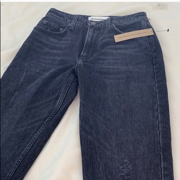 Reformation Julia High Waist Cigarette Jeans - Picture 6 of 8